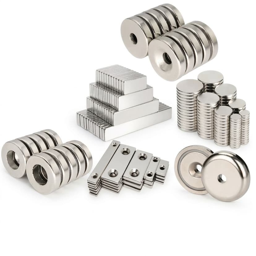 Featured block magnets
