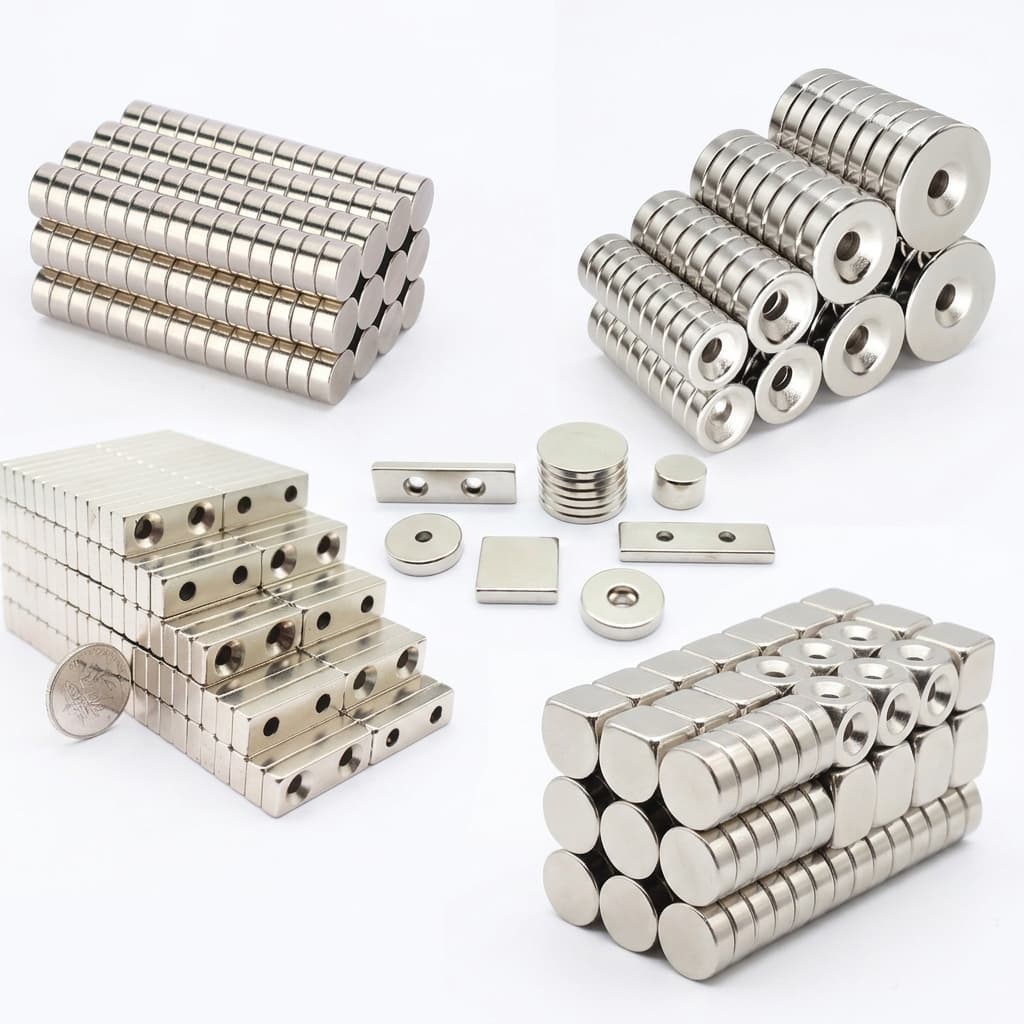Custom NdFeB OEM mixed shape assortment